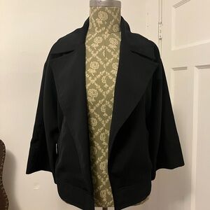 Babaton Black Open-Front Blazer Jacket